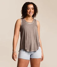 Wide Scoop Neck Tank Top