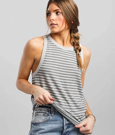 White Crow Striped Tank Top