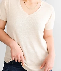The Ribbed Hacci Top