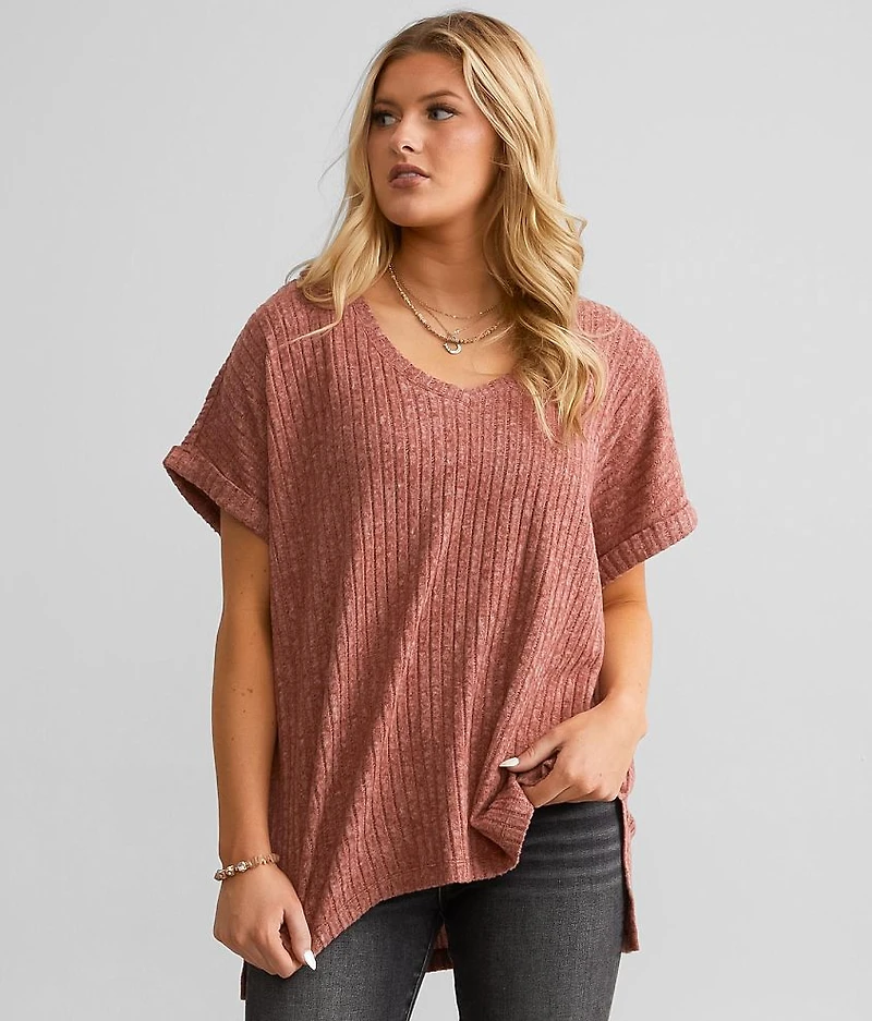 Zohar Ribbed Top