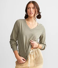 Jade Jersey Top