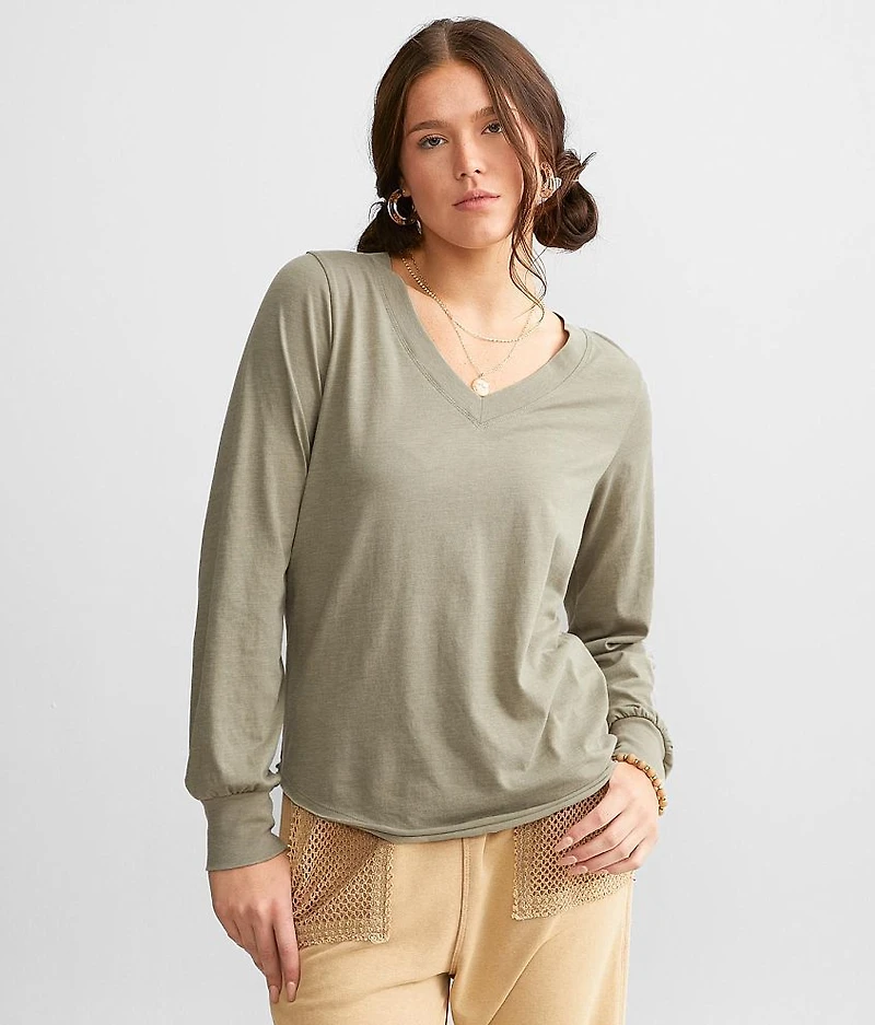 Jade Jersey Top