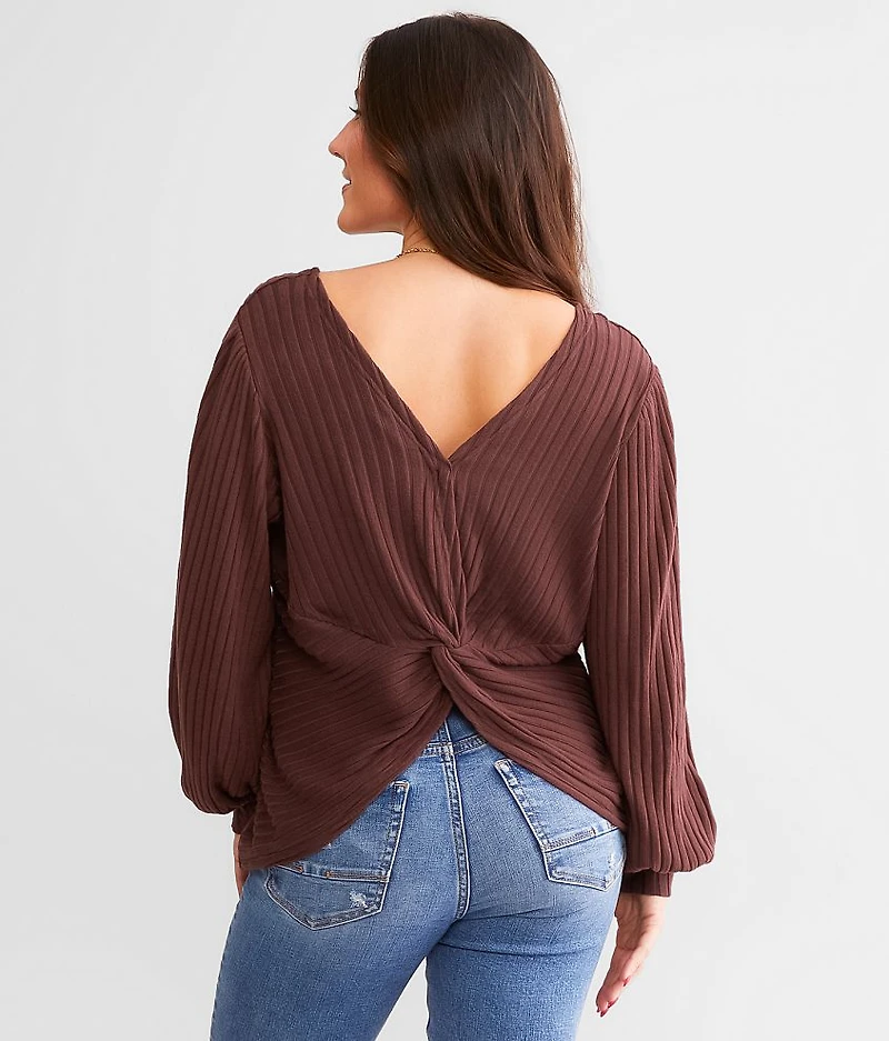Joan Brushed Top