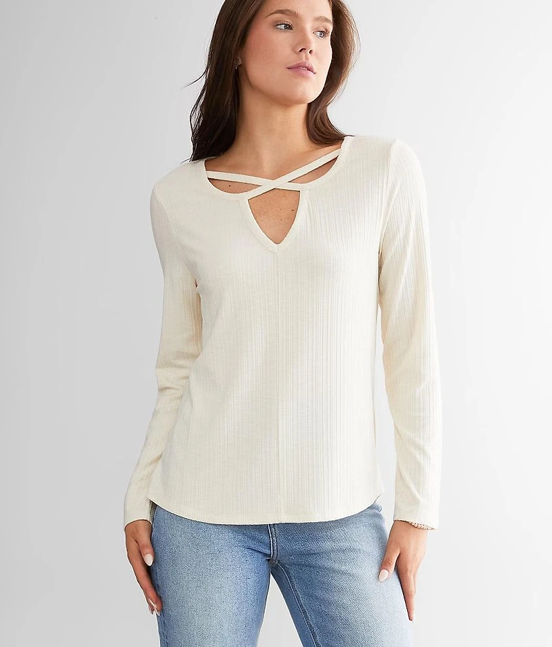 Cross Front Top
