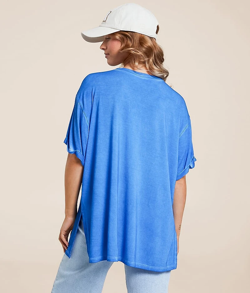 Tess Sleek Oversized Top