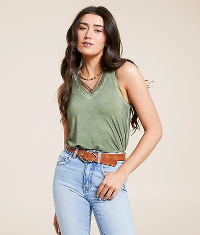 Sleek Crossroads Tank Top