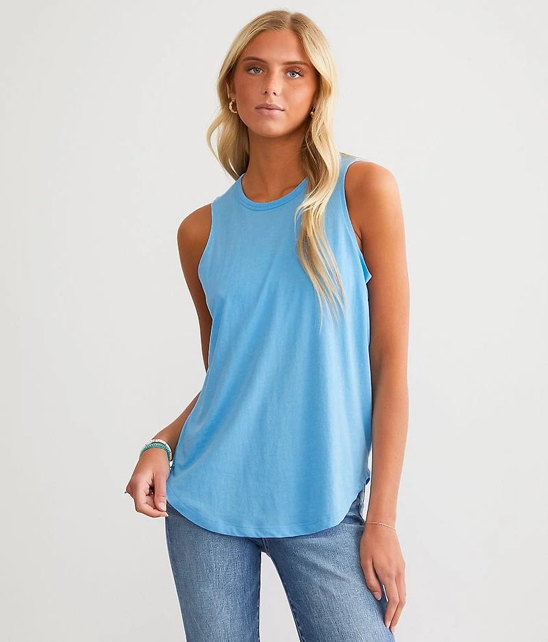 Glenda Open Back Tank Top