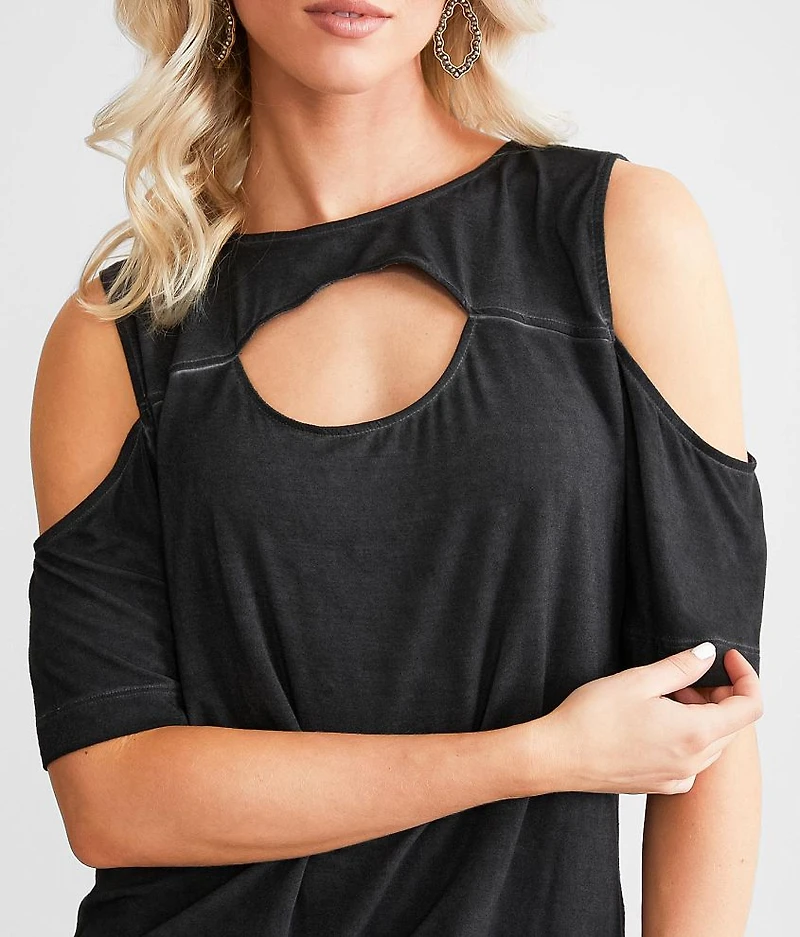Betti Cold Shoulder Top