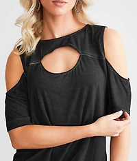 Betti Cold Shoulder Top