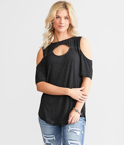 Betti Cold Shoulder Top
