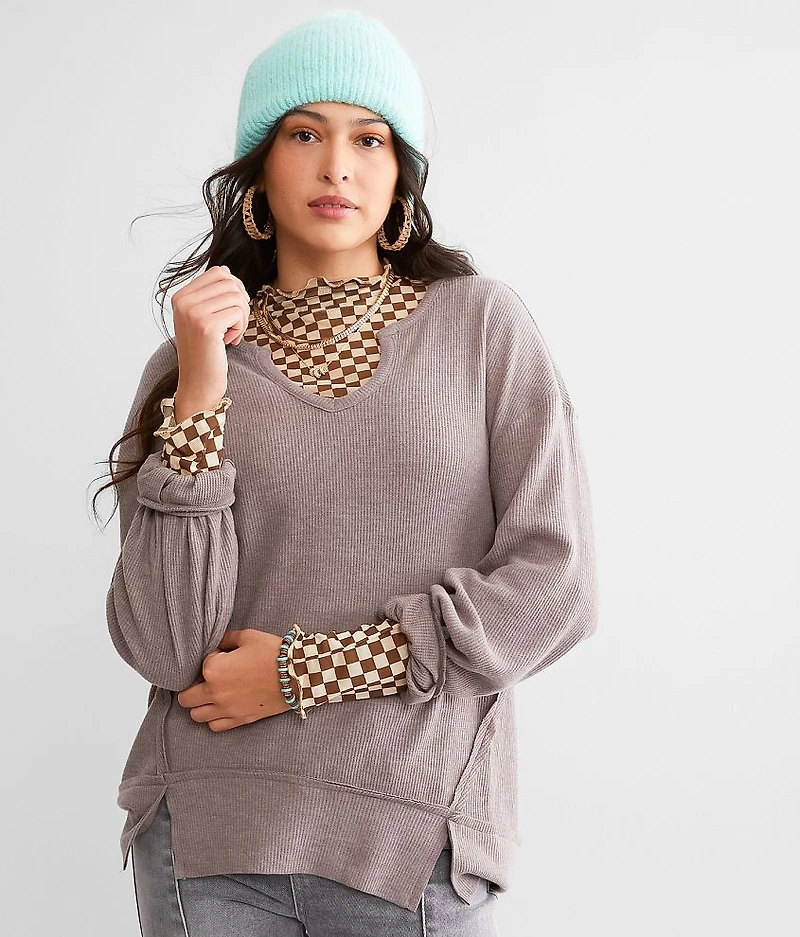 Calista Brushed Thermal Top