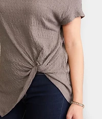 Ashley Front Knit Top