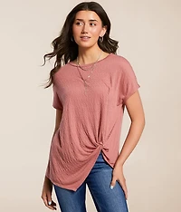 Ashley Front Knit Top