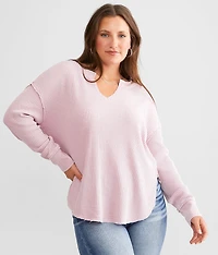 Shelly Waffle Knit Thermal Top