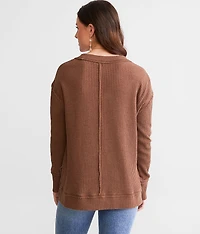 Charlie Waffle Knit Thermal Top