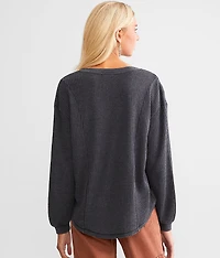 Audrey Waffle Knit Top