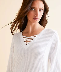 Audrey Waffle Knit Top