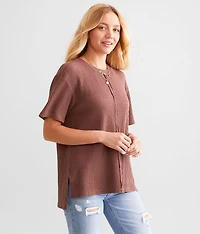 Clara Waffle Top