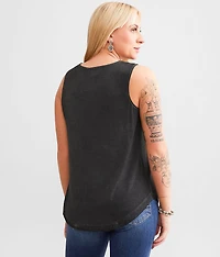 Betti Cut-Out Tank Top