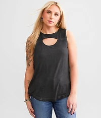 Betti Cut-Out Tank Top