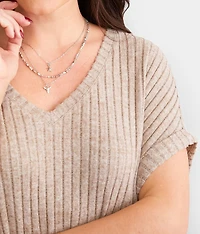 Take It Easy Ribbed Top