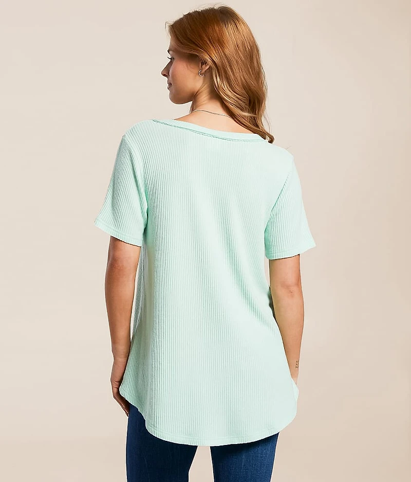 Callie Ribbed Top