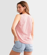 Abi Textured Tank Top