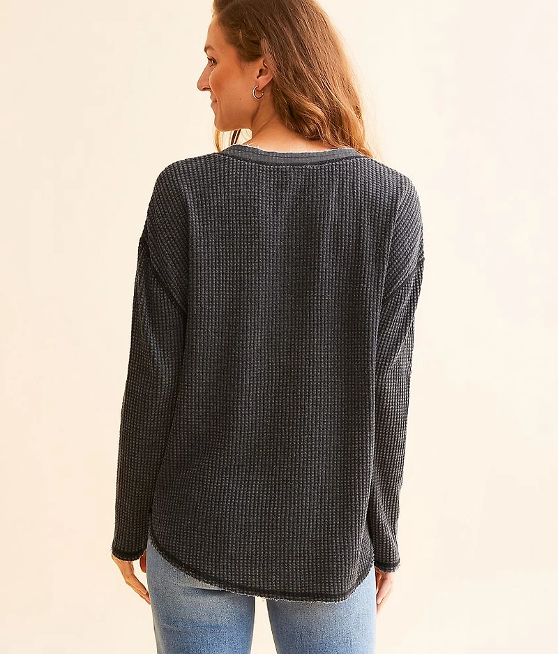 Baylee Waffle Knit Top