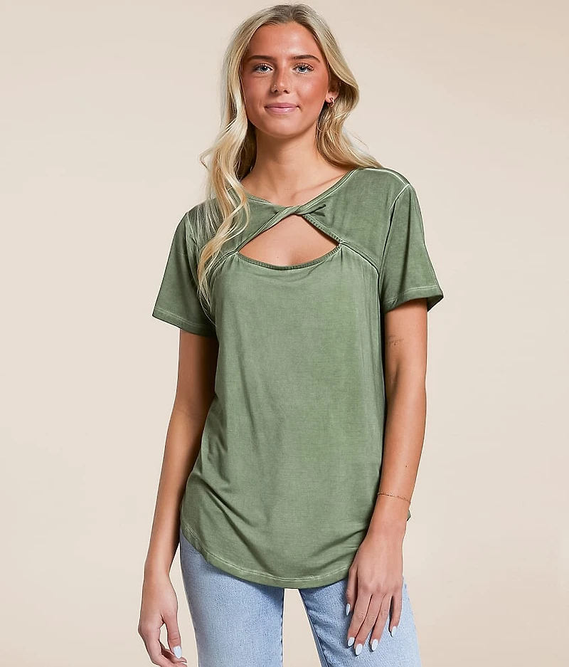 Ruby Twisted Front Top