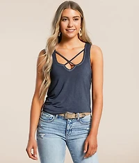 Chelsea Cross Sleek Tank Top