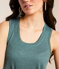 Kelley Heathered Tank Top