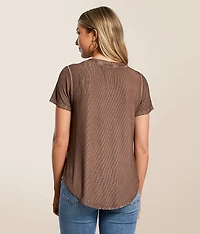 Clare Lace-Up Top