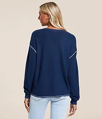 Elliot Waffle Knit Top