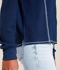 Elliot Waffle Knit Top