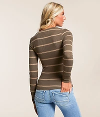 Jasmine Striped Henley