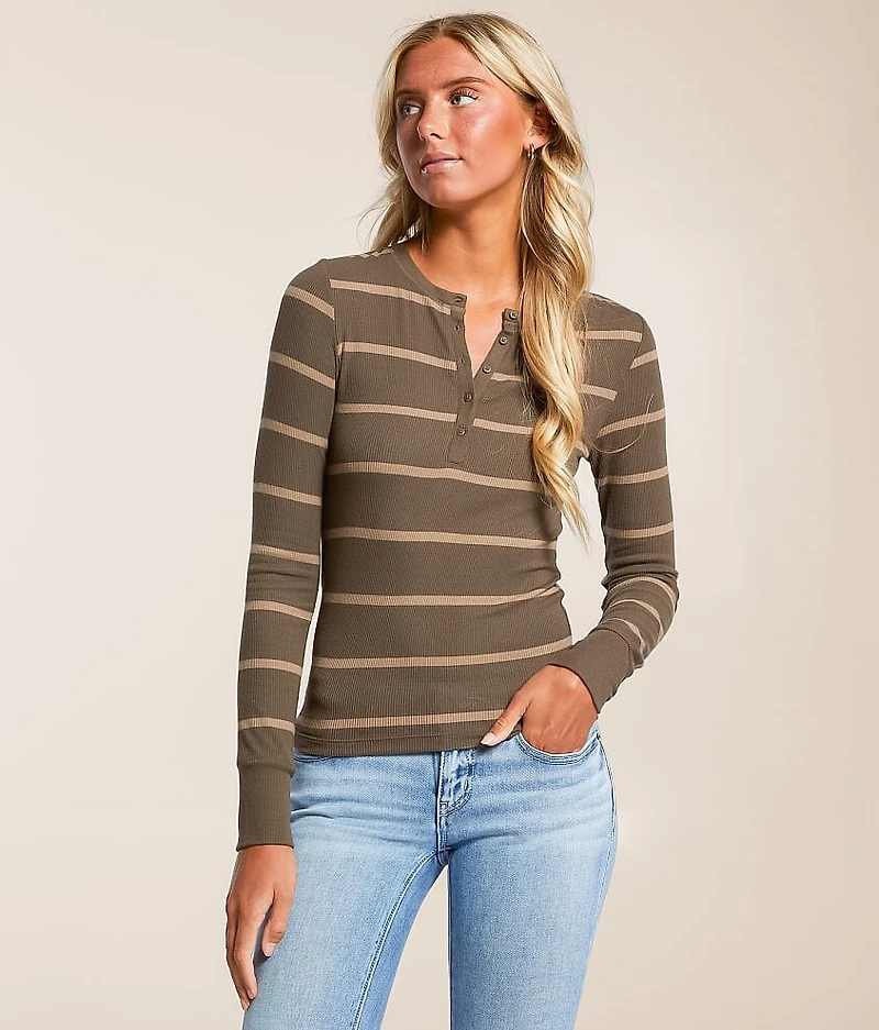 Jasmine Striped Henley