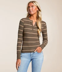Jasmine Striped Henley