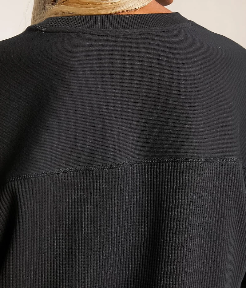 Lyla Waffle Knit Thermal Top