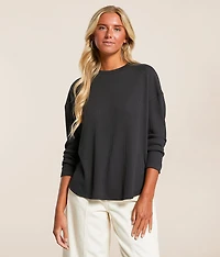 Lyla Waffle Knit Thermal Top