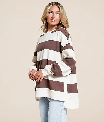 Piper Striped Pullover