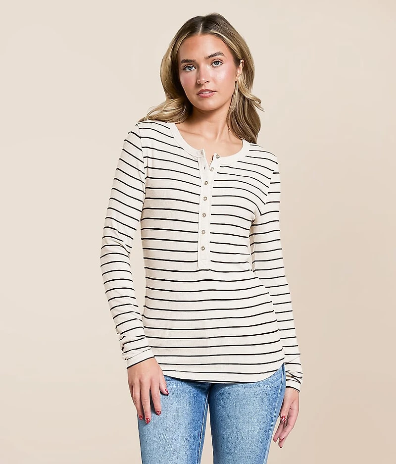 Katya Striped Henley