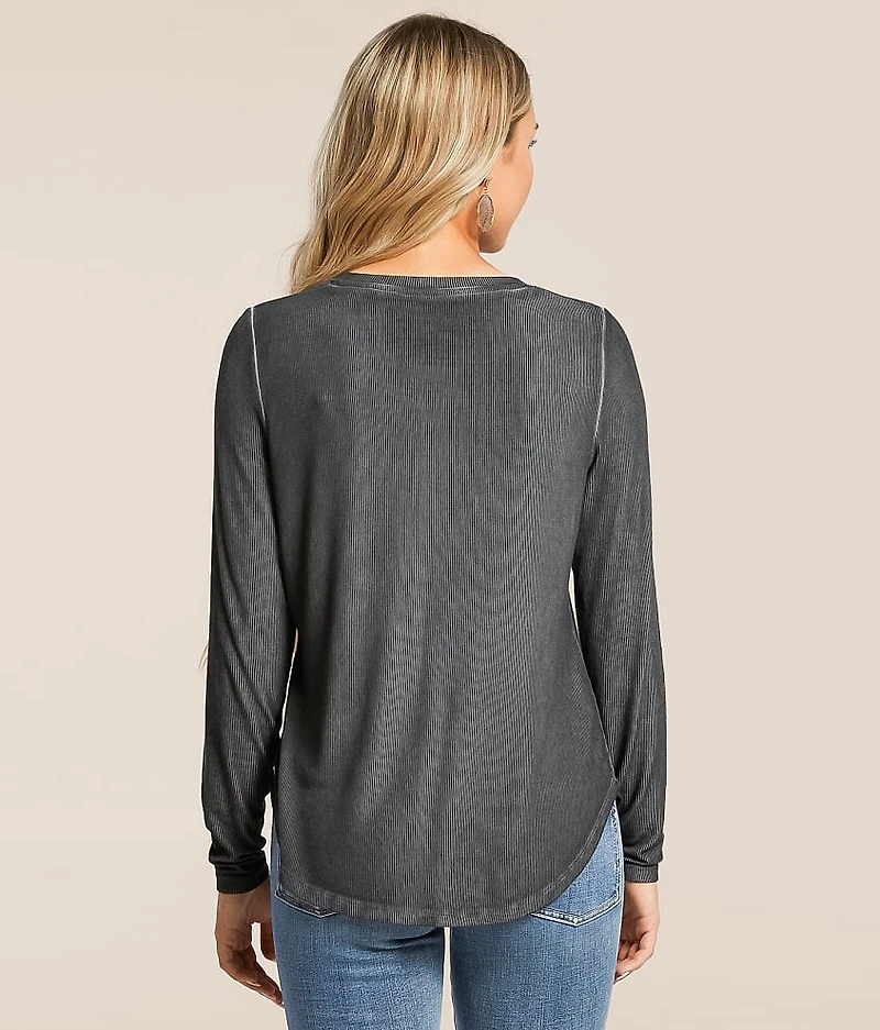 Clarie Lace-Up Top
