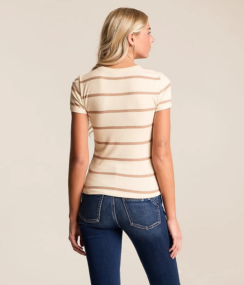 Jasmine Striped Henley