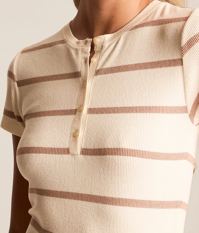 Jasmine Striped Henley