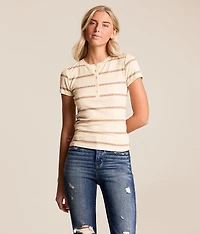 Jasmine Striped Henley