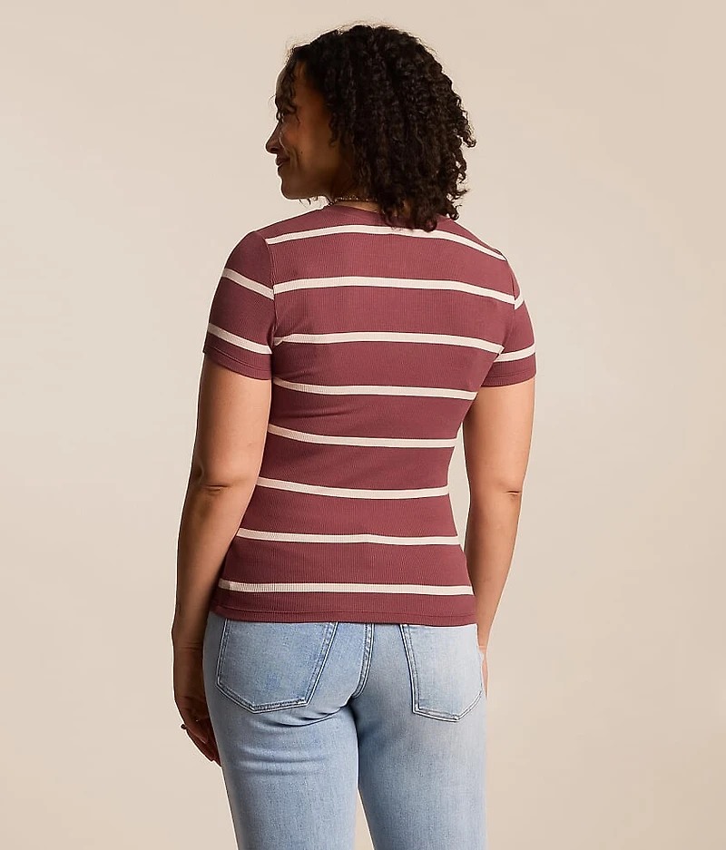 Jasmine Striped Henley