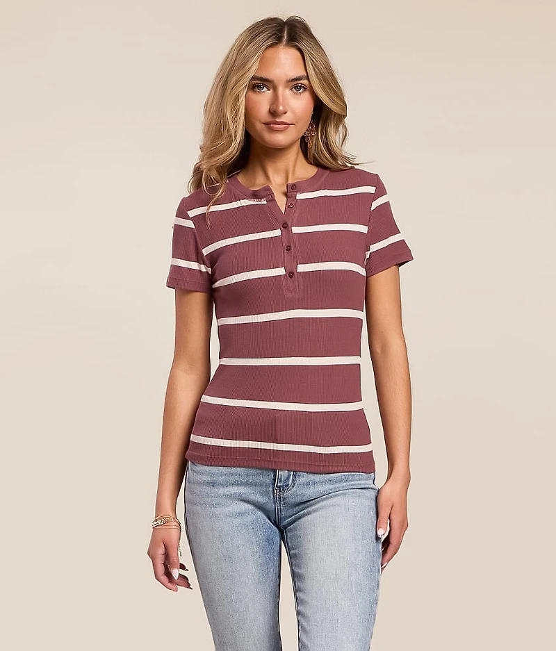Jasmine Striped Henley