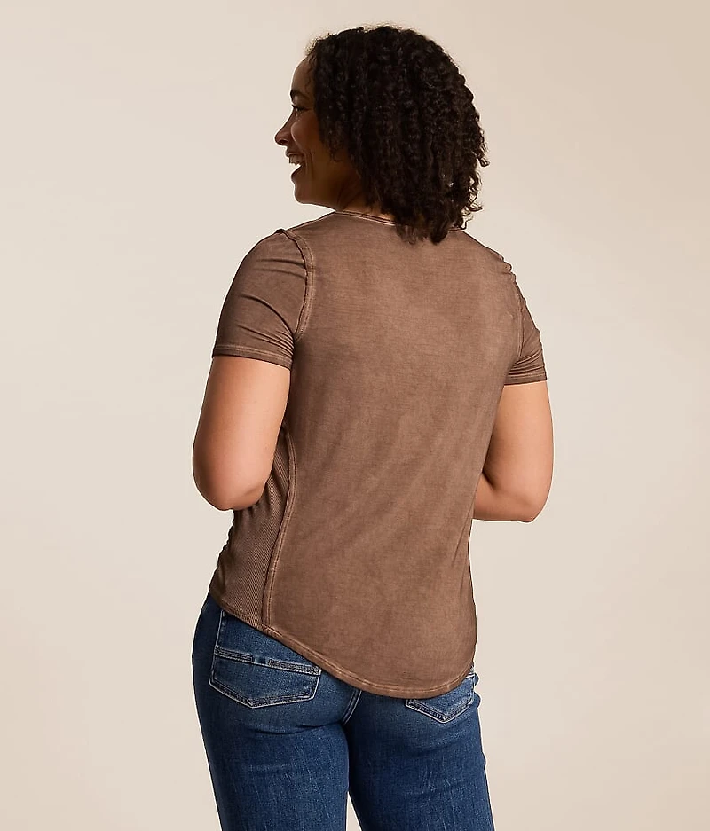 Ayla Lace-Up Top