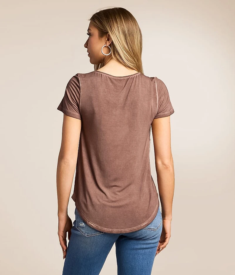 Eloise Cross Sleek Top