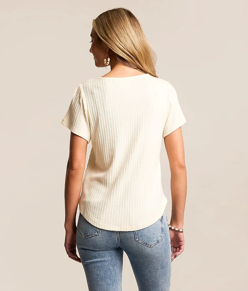 Ruby Twisted Keyhole Top